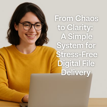 From Chaos to Clarity: A Simple System for Stress-Free Digital File Delivery