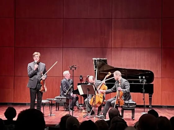 Music on the Strait comes to life under the leadership of Richard O’Neill and James Garlick