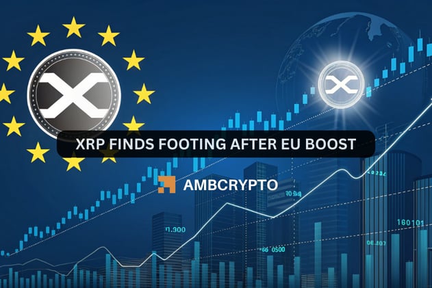 XRP finds footing after EU boost
