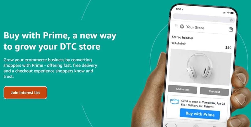 AMZTools #9: what's the deal behind Buy With Prime?, Amazon growth slows and more