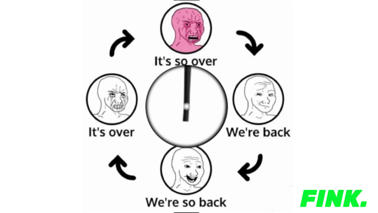 It's So Over, We're So Back