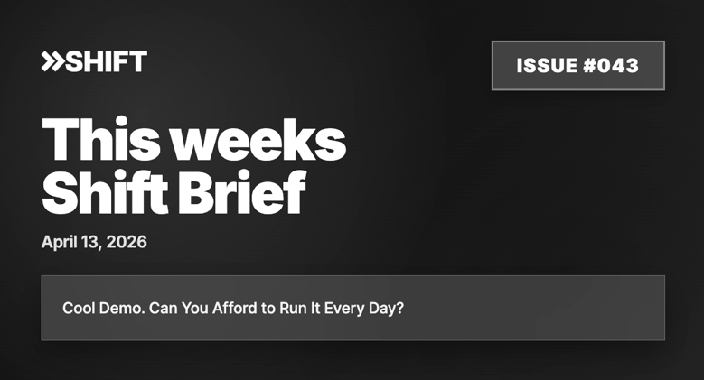 Cool Demo. Can You Afford to Run It Every Day?