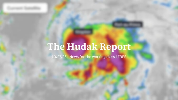 The Hudak Report 10/27/25