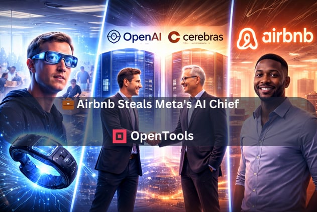 💼 Airbnb Steals Meta's AI Chief