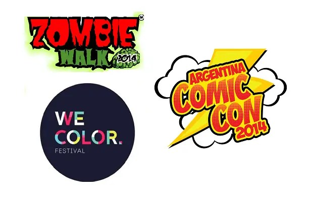 Zombie walk, Comic Con y We Color Festival: el fin de semana de la cultura alternativa