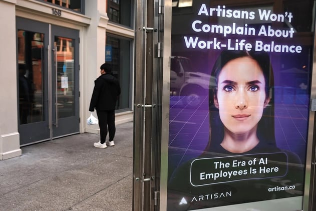 ⚠️“Stop Hiring Humans” Ads Stun London and Spark National Outrage
