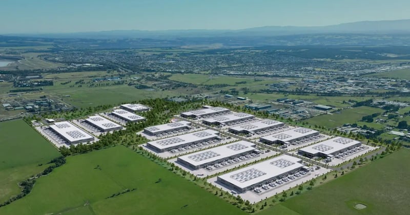 Why Morwell is considered a “compelling” site for a new mega data centre