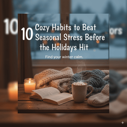 10 Cozy Habits to Beat Seasonal Stress Before the Holidays Hit