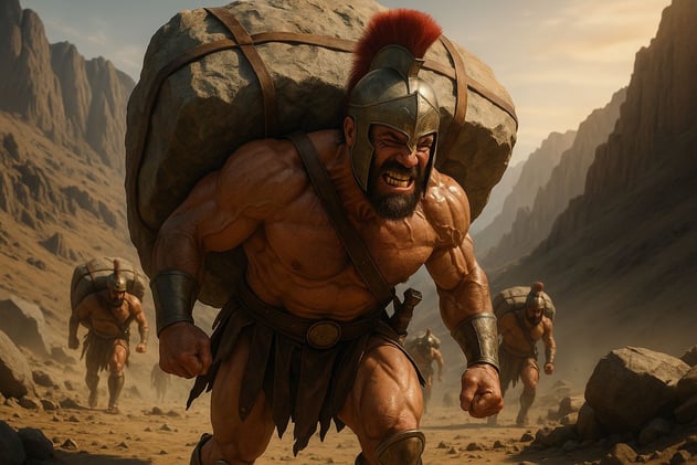 EL PESO DE SER HOMBRE