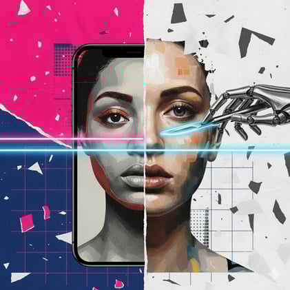 Human Thinking: The Algorithm's Beauty Copy Machine