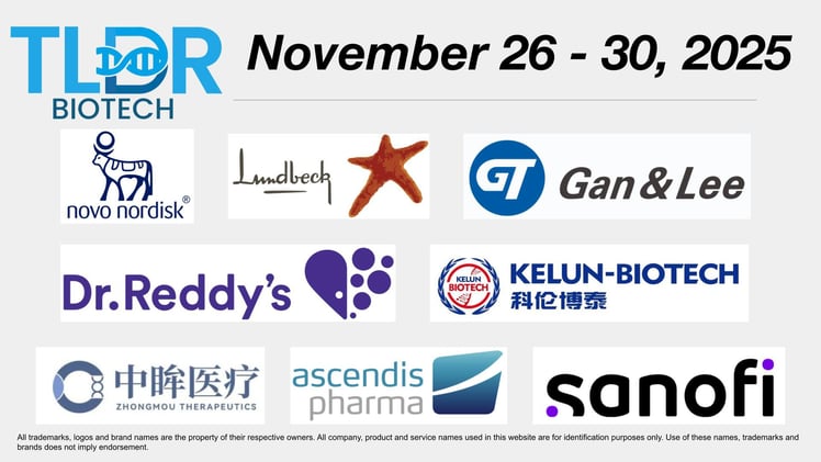Biotech & Pharma Updates | November 26 - 30, 2025 
