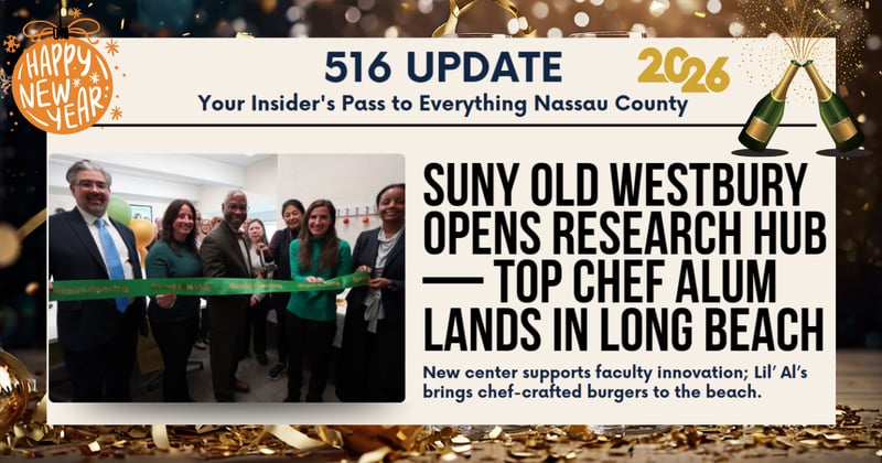 🌊 SUNY Old Westbury Opens Research Hub & Top Chef Alum Lands in Long Beach
