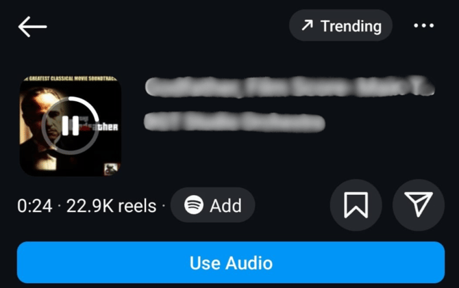 Use this instagram audio to get more views