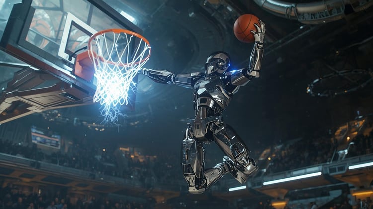Robots Can Hoop Now... Help 😳🏀