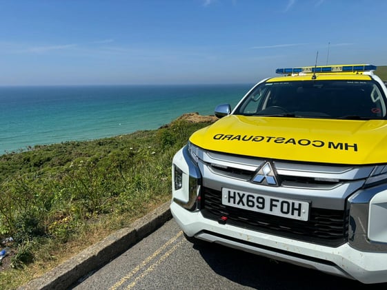 June 4 - Newquay coastguards save 6 children at Watergate Bay