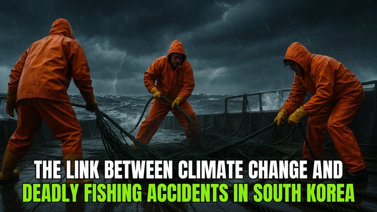 🌱 The Link Between Climate Change and Deadly Fishing Accidents in South Korea ⚠️⚓