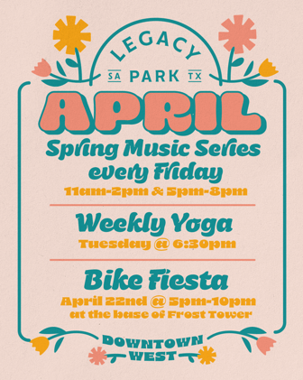 Events to go to in April!