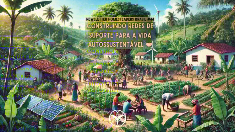 Homesteaders Brasil #44 | Construindo Redes de Suporte para a Vida Autossustentável 🤝🏡