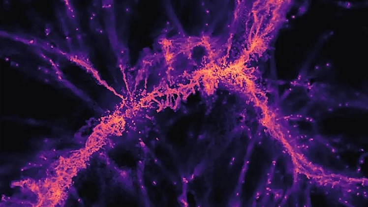 🌠🛰️ Fotografían la “red” del universo