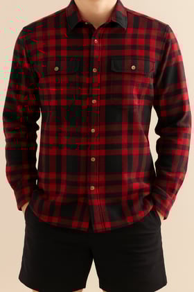  👔🎄✨ The Men’s Holiday Woven Shirt: A Classic Gift You’ll Sew With Heart