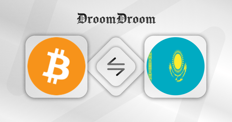 Bitcoin to Kazakhstani Tenge Conversion Overview