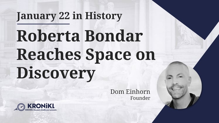 Roberta Bondar Reaches Space on Discovery