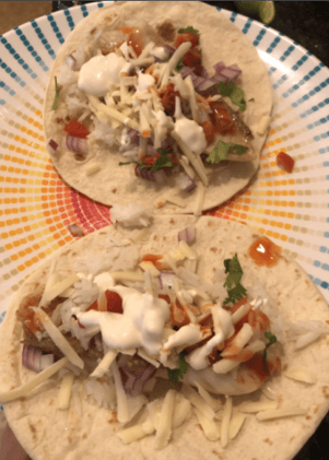 Buck's Crispy Fish Tacos