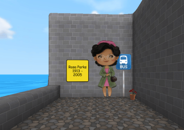 Rosa Parks History Museum a Koala Go Playground by Dawn