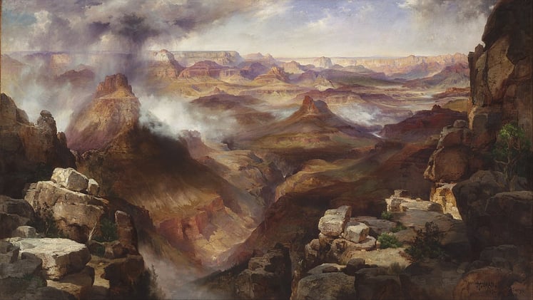 "Grand Canyon of the Colorado River" - Thomas Moran