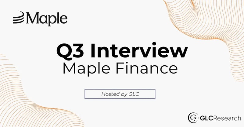 Maple's Q3 Interview with Martin De Rijke