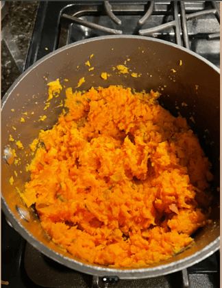 Buck's Mashed Sweet Potatoes 