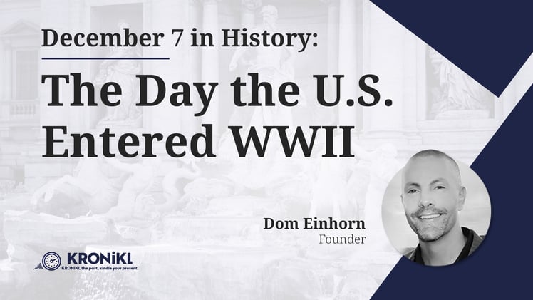 The Day the U.S. Entered WWII