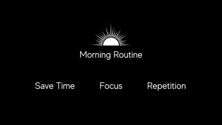 Start Your Day with High Intensity Work