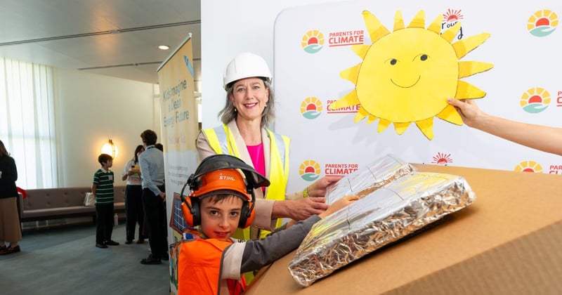 Solar panels cut one Camberwell school's power bill by 25 percent. Parents want that for every school in Australia.