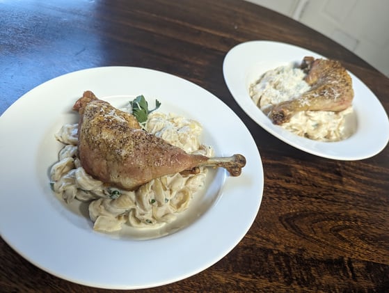 Chicken with Ricotta Pasta