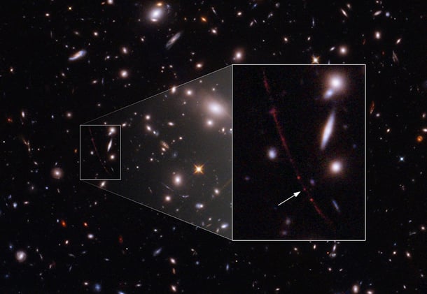 Is the most distant star ever seen really a star at all?