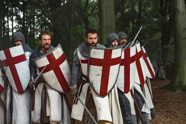 Exclusivo: el detrás de escena de «Knightfall», la nueva serie de History