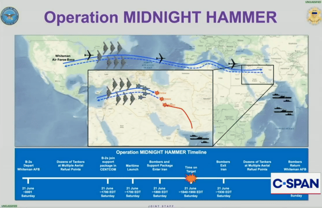 ❶ Iran retaliates after U.S. carries out Operation Midnight Hammer attack that destroyed nuke sites, Puff Daddy won't testify in own defense at trial, death of Anne Burrell reportedly being investigated as drug overdose, and the intense heat is on across much of U.S.