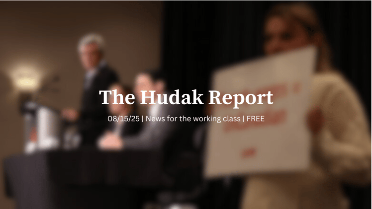 The Hudak Report 08/15/25