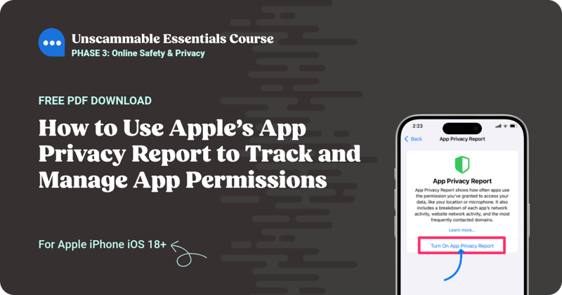 How to Use Apple’s App Privacy Report to Manage App Permissions – PDF Download