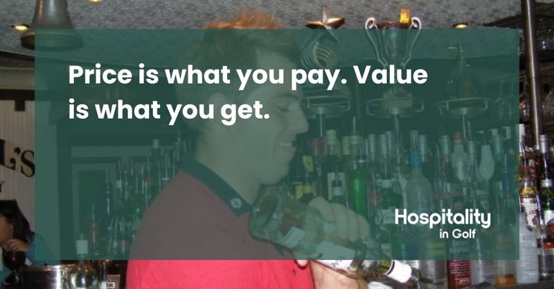 Price is what you pay. Value is what you get.