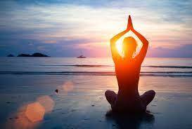Relaxing Yoga Practice
