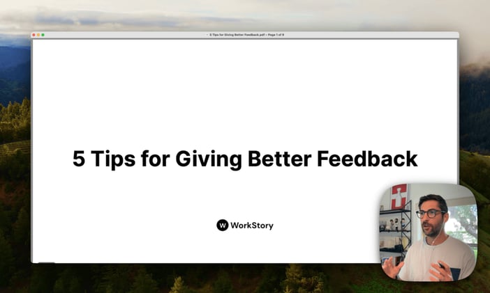 5 Tips for Giving Better Feedback
