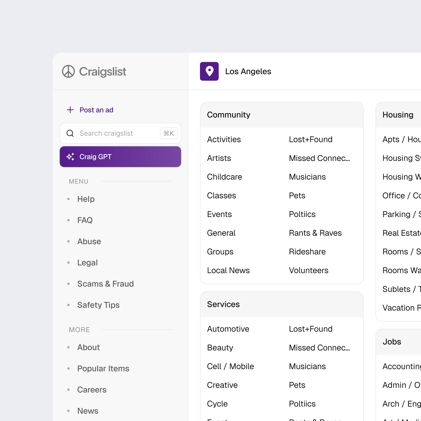 21st Century Craigslist