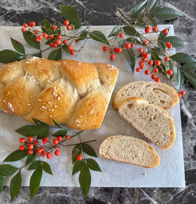 Sourdough Finnish Pulla - A New Holiday Bread Experiment