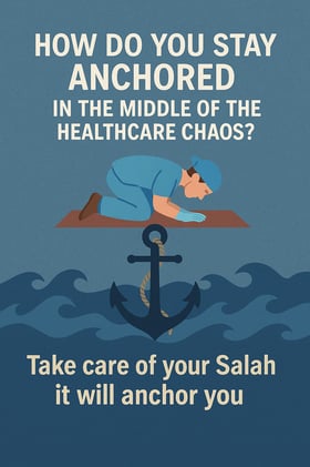 How do you stay anchored in the middle of the healthcare chaos?