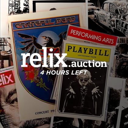 4 Hours Left ⏳ Grateful Dead History Up for Grabs!