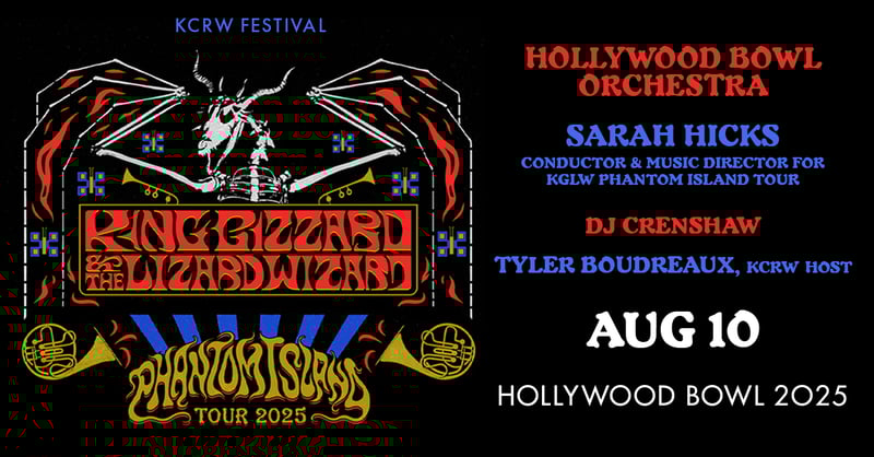 King Gizzard & The Lizard Wizard are back at the Hollywood Bowl!