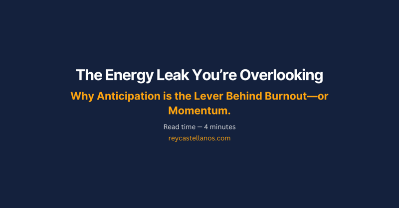 The Energy Leak You’re Overlooking