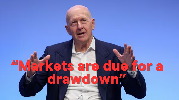  😰 Goldman CEO Issues Warning As Market Hits All-Time-Highs